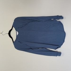 Lauren Conrad, smocked cuff tee (S)